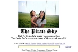 Read more about the article To Pirate Bay ενοικιάζει Ελληνικό εναέριο χώρο