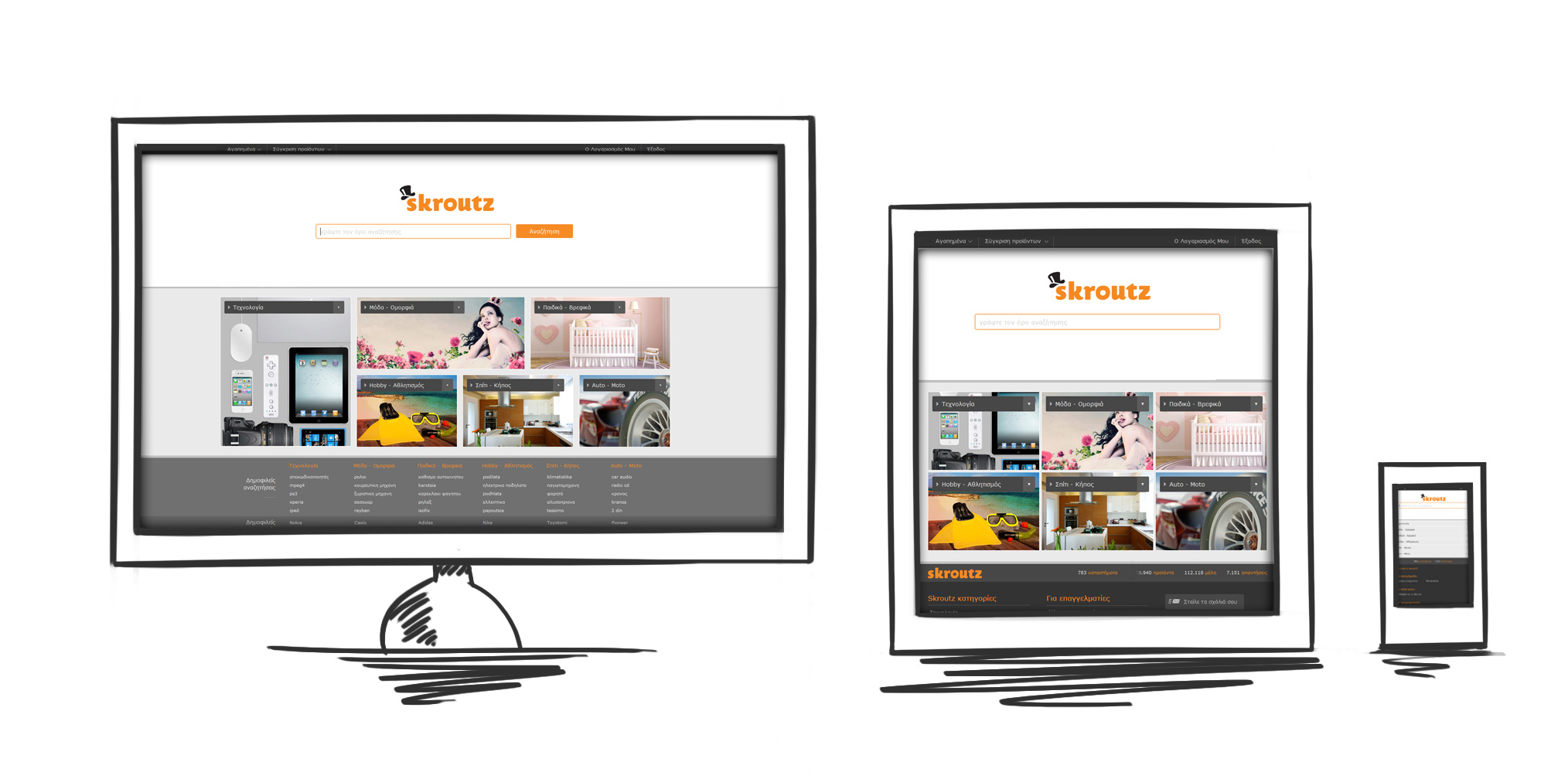 Read more about the article Skroutz παντού με HTML5, responsive web design και mobile εφαρμογή