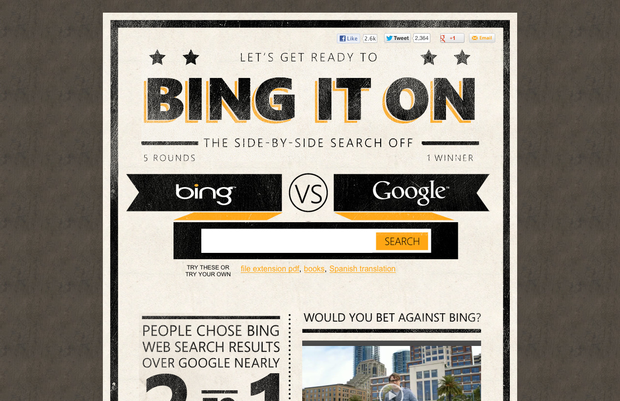 Read more about the article Bing it on: Η απόλυτη μονομαχία για την αναζήτηση