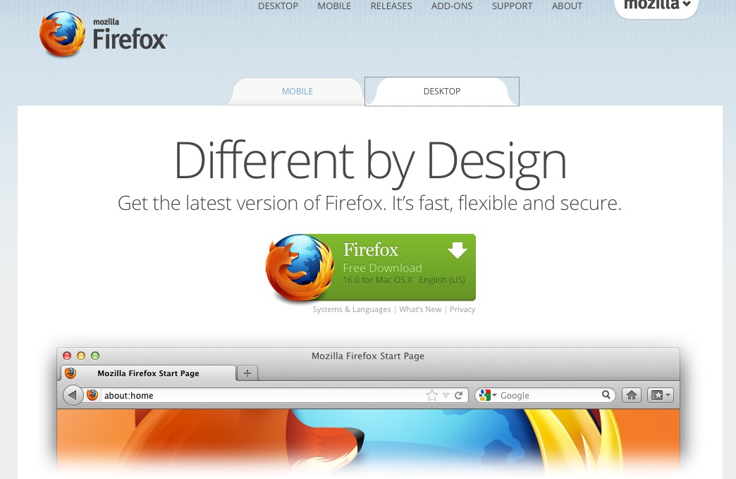 You are currently viewing Διαθέσιμος ο Firefox 16