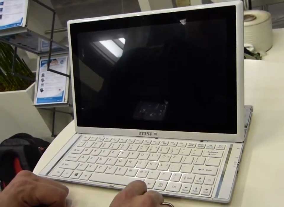 Read more about the article MSI S20 Ultrabook Convertible @ CeBIT 2013