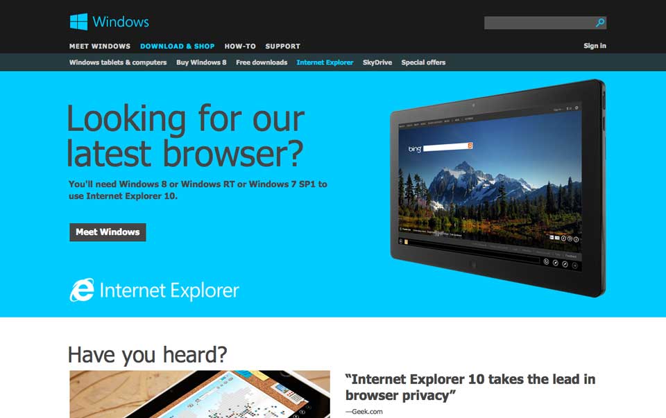 You are currently viewing Το επόμενο update του Internet Explorer 10 ενεργοποιεί την εκτέλεση flash περιεχόμενου by default