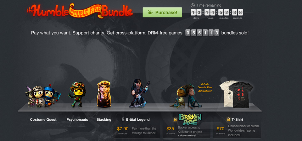 Read more about the article Κυκλοφόρησε το Humble Double Fine Bundle [VIDEOS]