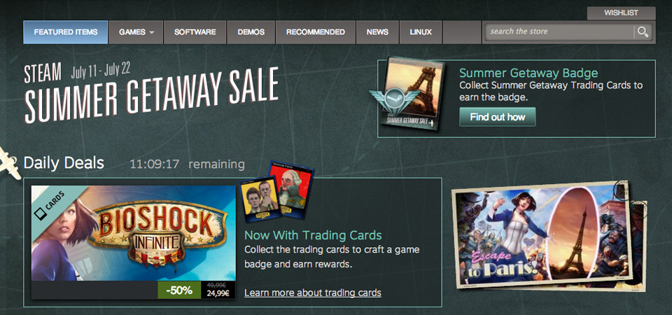 You are currently viewing Steam Summer Sale 2013